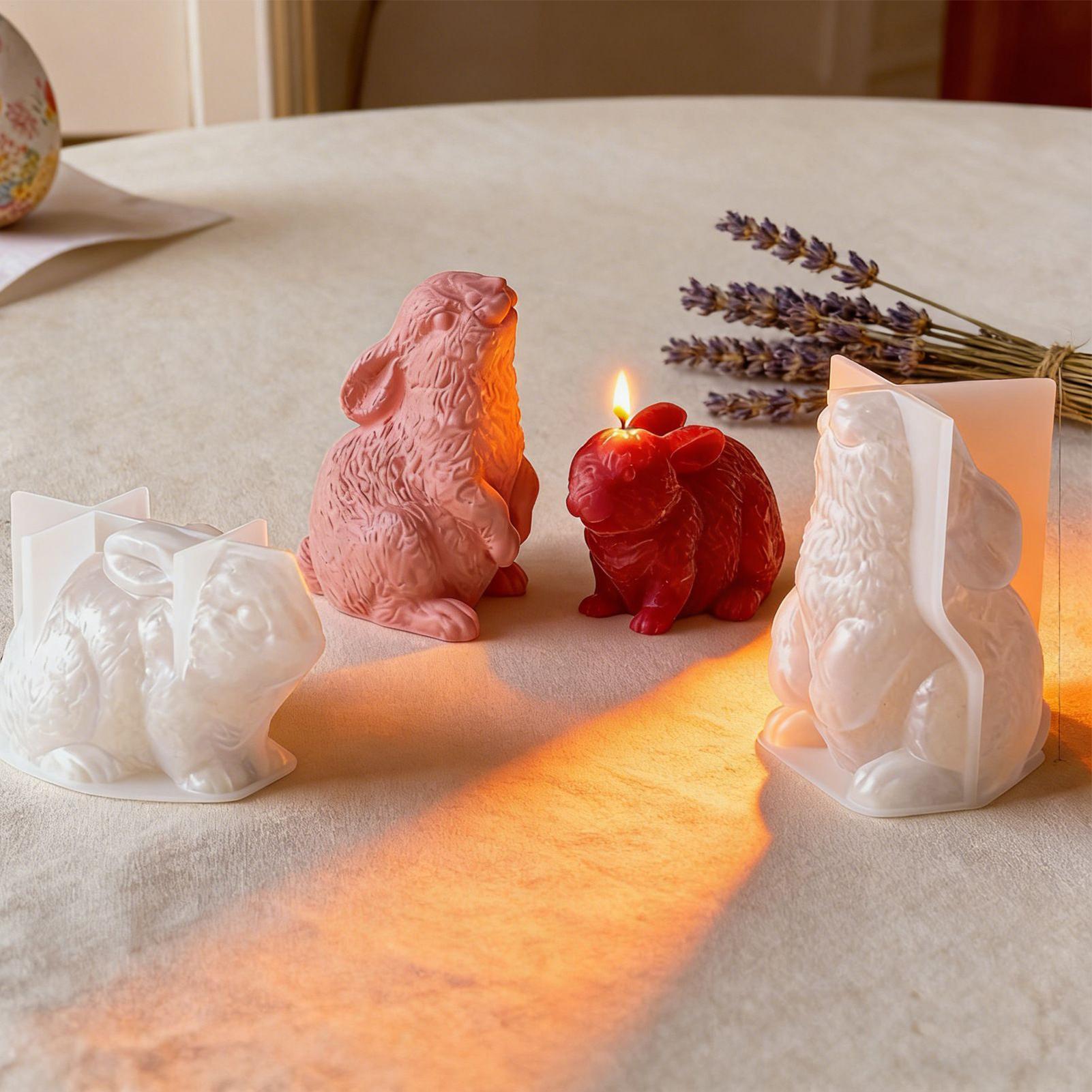 Bunny Silicone Mold 3D Craftin - Soap Making Art review and price