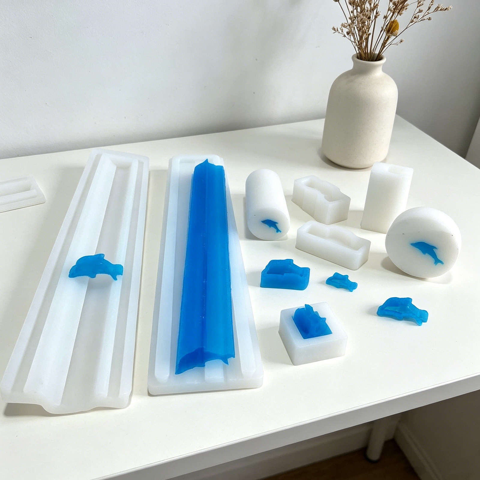 1Set Long Tube Silicone Column - Soap Making Youtube review and price