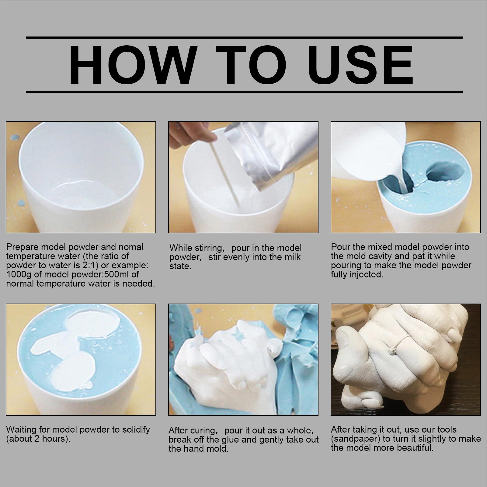 Baby Hand And Foot Casting Kit - Soap Making Kit For Adults review and price