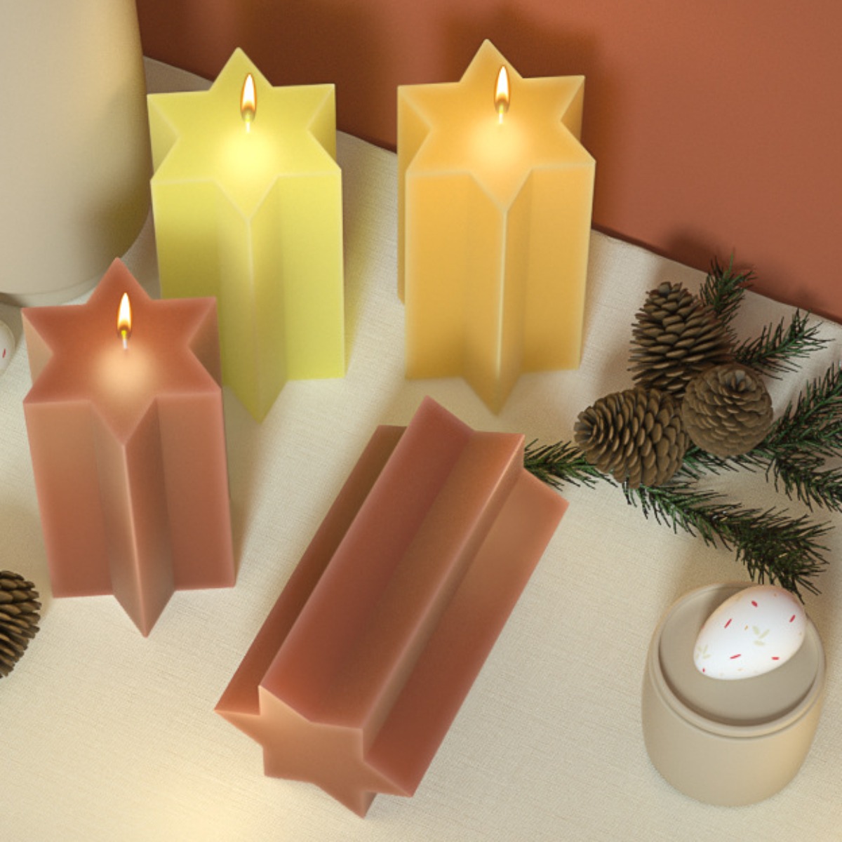 3D Hexagonal Column Silicone C - Soap Making Art review and price