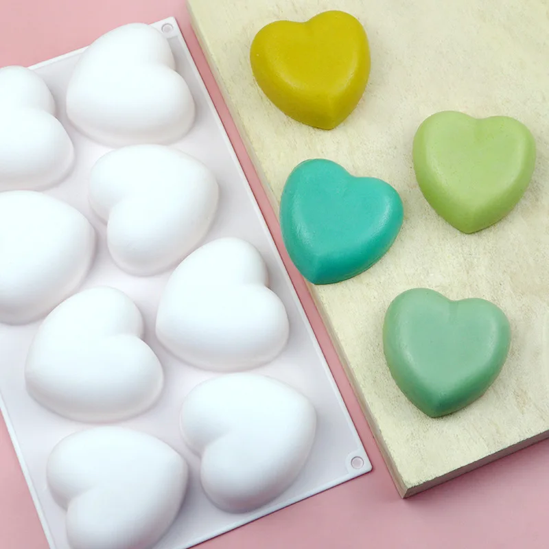 Love Heart Silicone Soap Mold  - Soap Making Material review and price