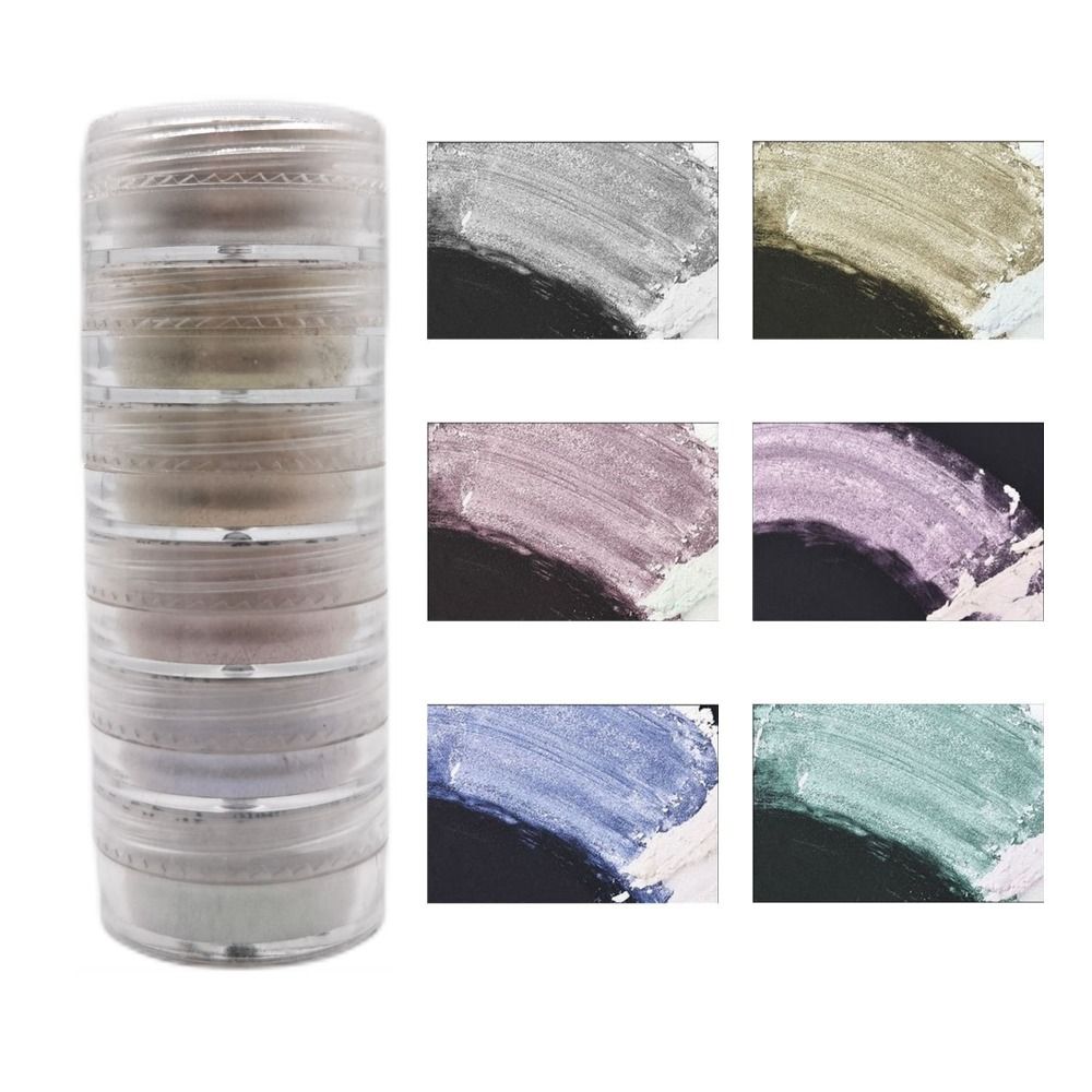 6 Colors/Set Glitter Mica Powd - Soap Making Art review and price