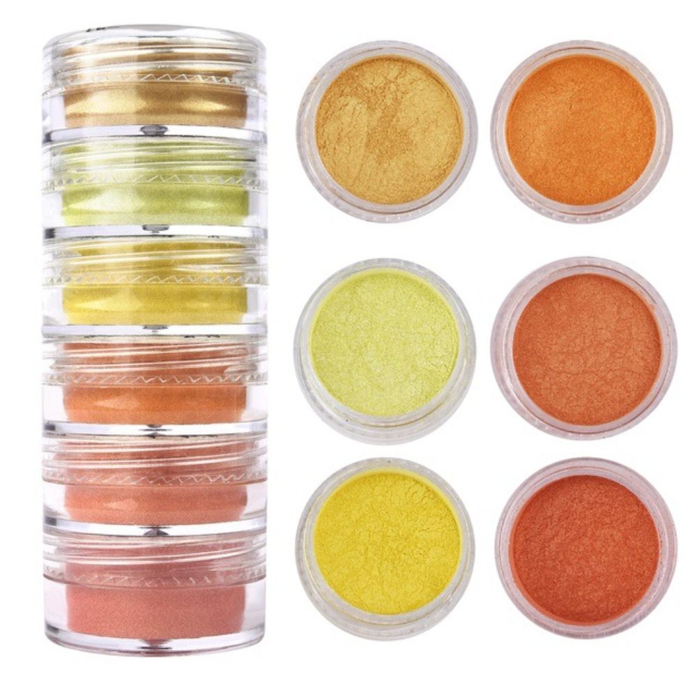 6 Colors/Set Glitter Mica Powd - Soap Making Art review and price