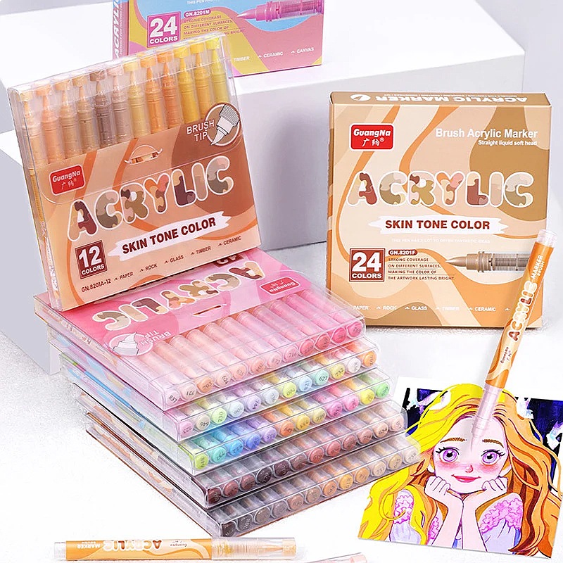 GuangNa 72 Colors Soft Brush A - Copic Marker Sketch review and price