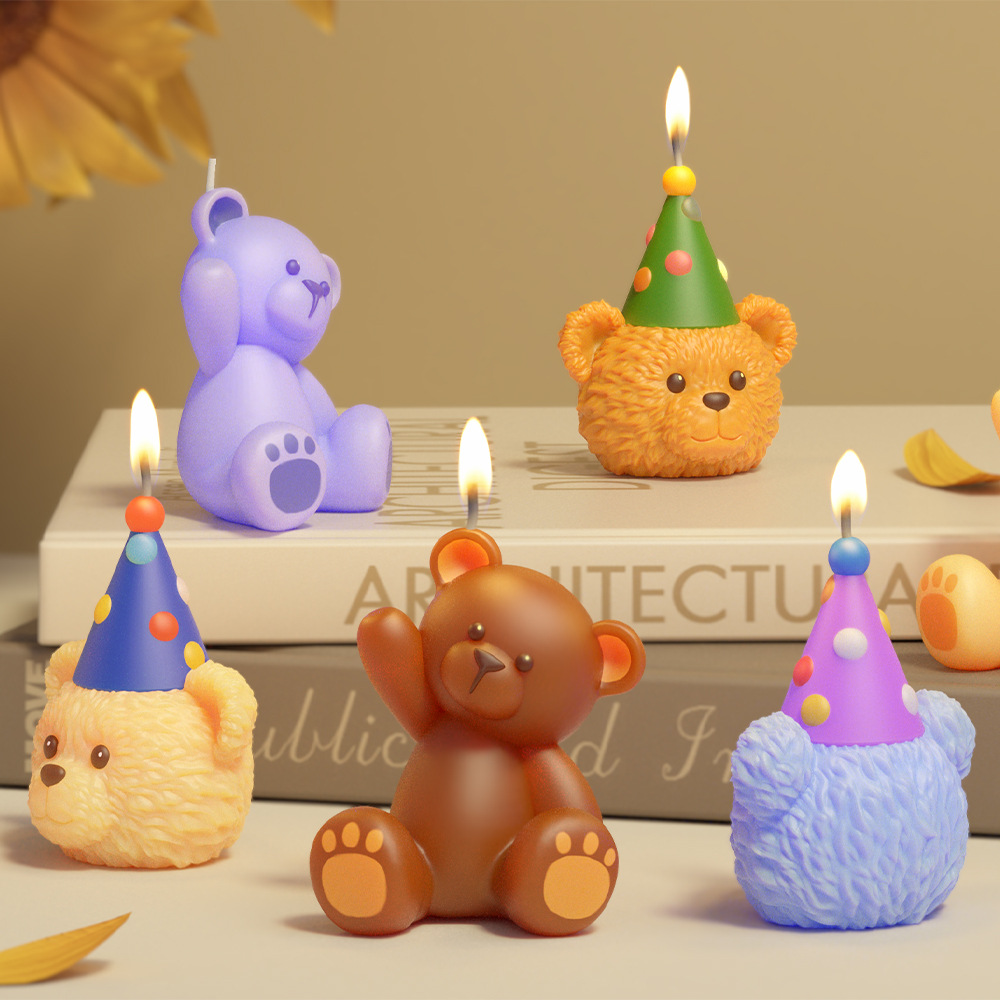 3D Cute Bear Resin Mold for Ca - Soap Making Art review and price