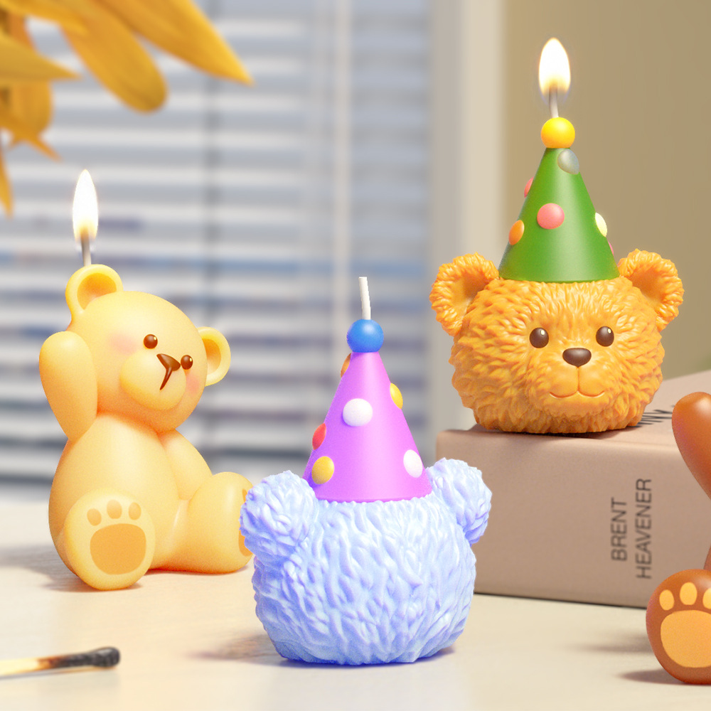 3D Cute Bear Resin Mold for Ca - Soap Making Art review and price