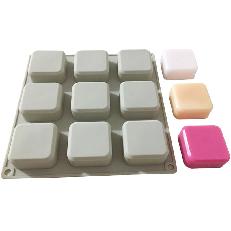 1 PCS Silicone Soap Molds 9 Ca - Soap Making Formula review and price