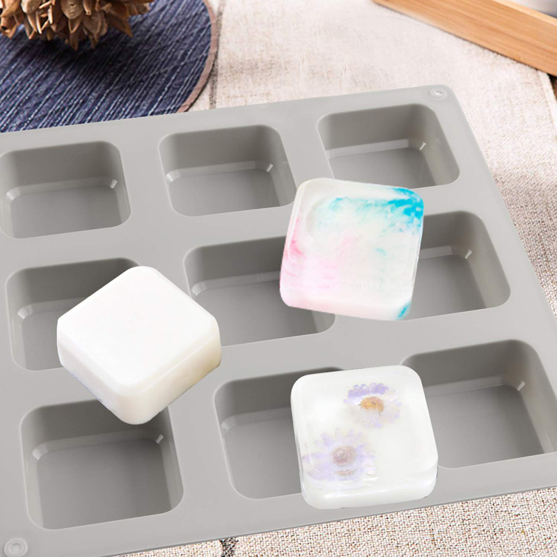 1 PCS Silicone Soap Molds 9 Ca - Soap Making Formula review and price