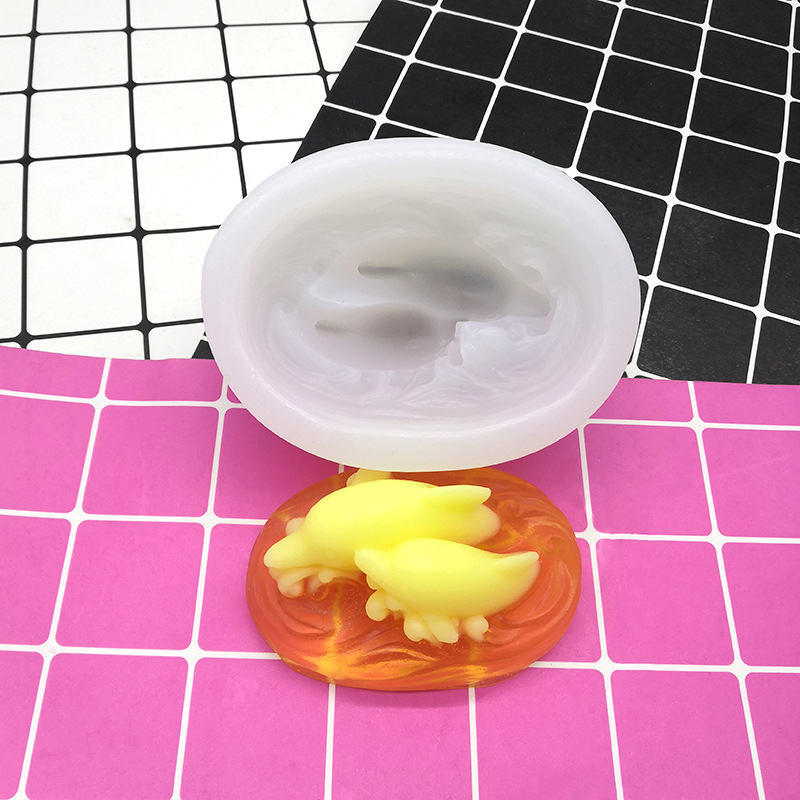 1Pcs Dolphin Craft Art Silicon - Soap Making Art review and price