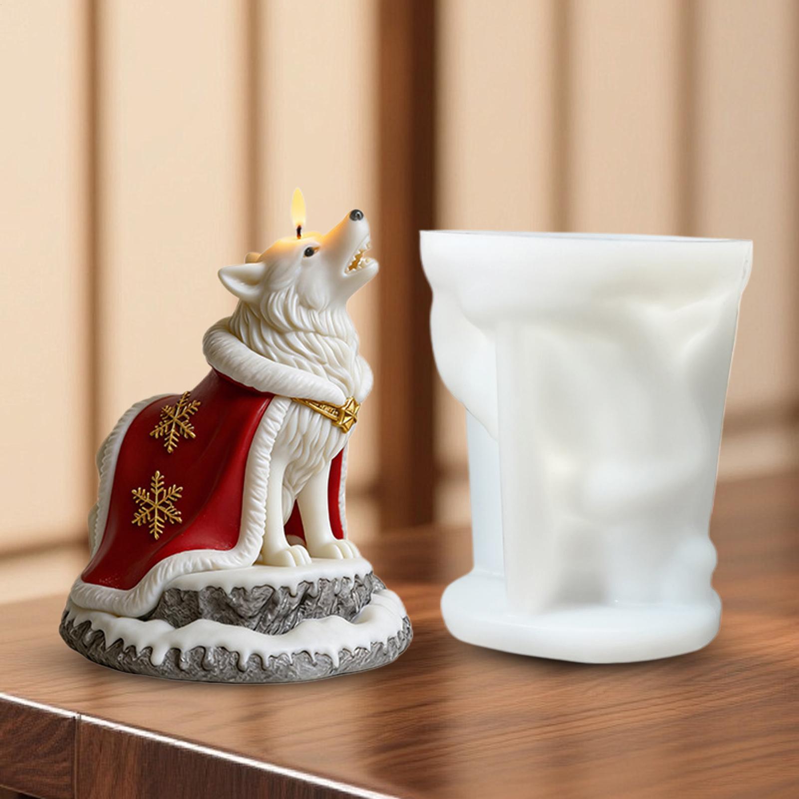 Dog Mold For Candles Plaster C - Soap Making Art review and price