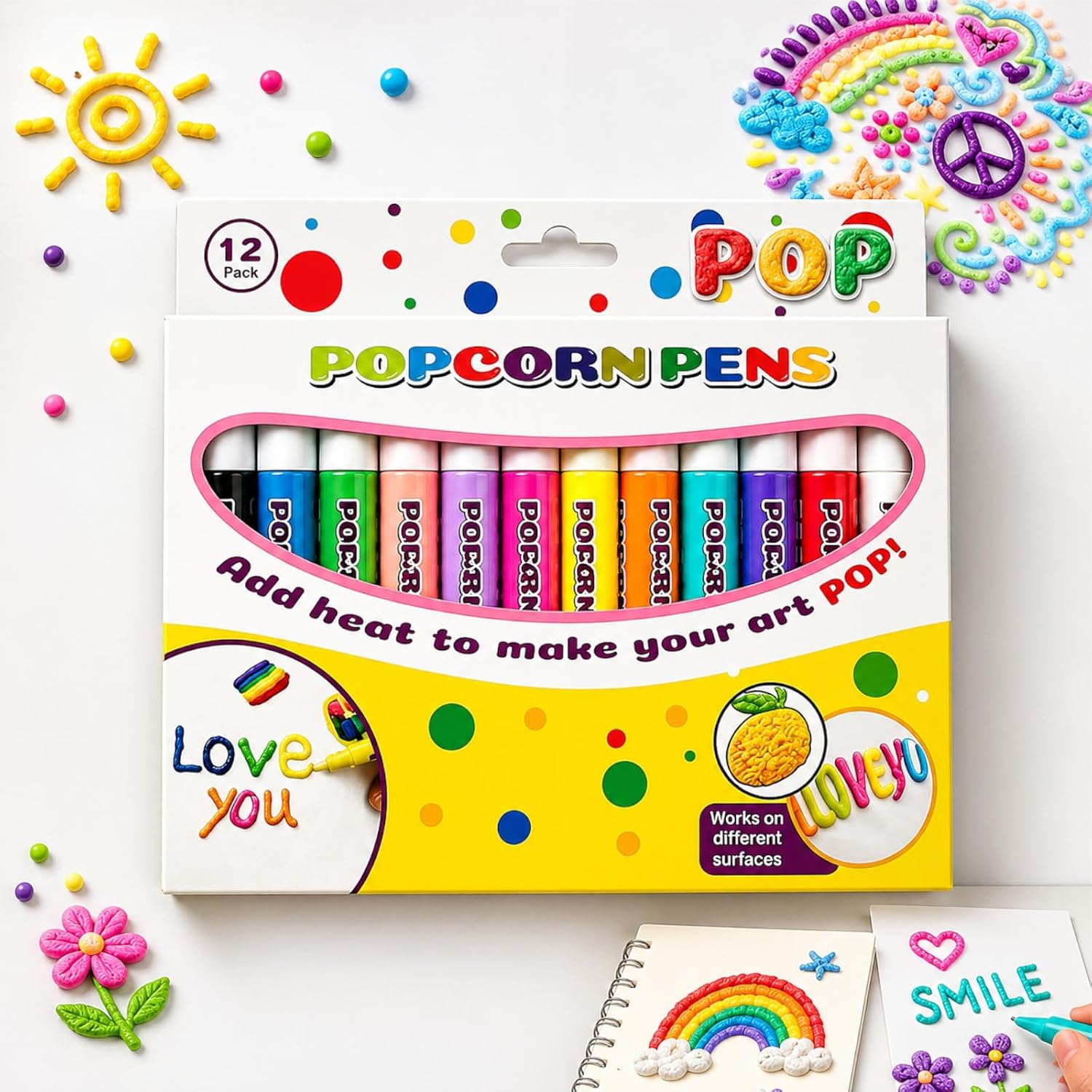 Magic Puffy Popcorn Pens 3D Pu - Copic Marker Sketch review and price