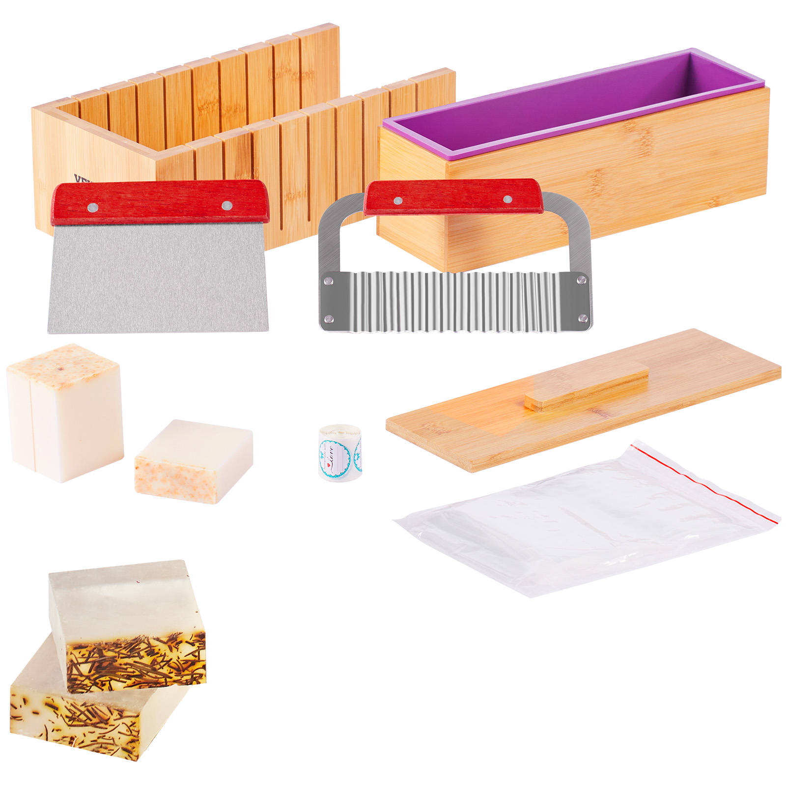 VEVOR Soap Making Kit Bamboo C - Soap Making Formula review and price