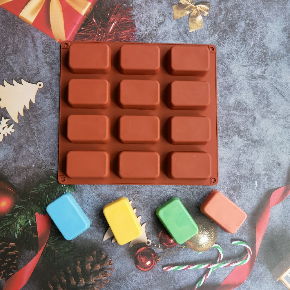 12 Cavity Square Silicone Soap - Soap Making For Beginners review and price