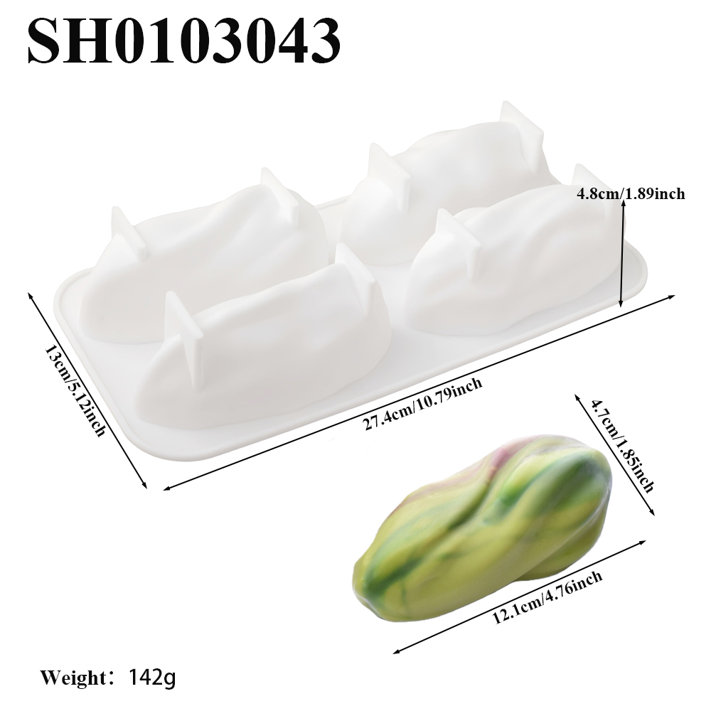 4 or 9-Cell Pistachio Design S - Soap Making Material review and price