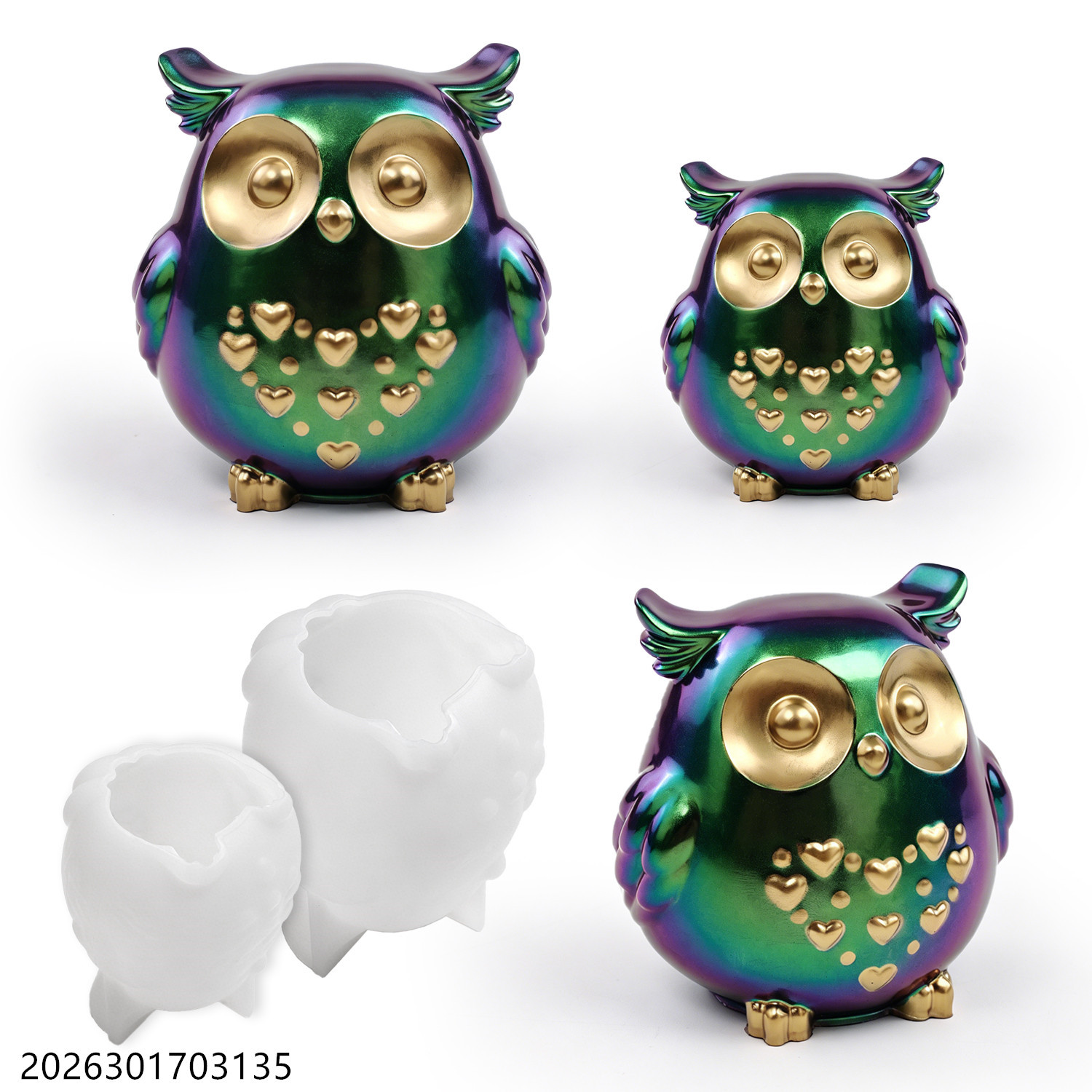 Owl Silicone Mold 3D Bird Shap - Soap Making Formula review and price