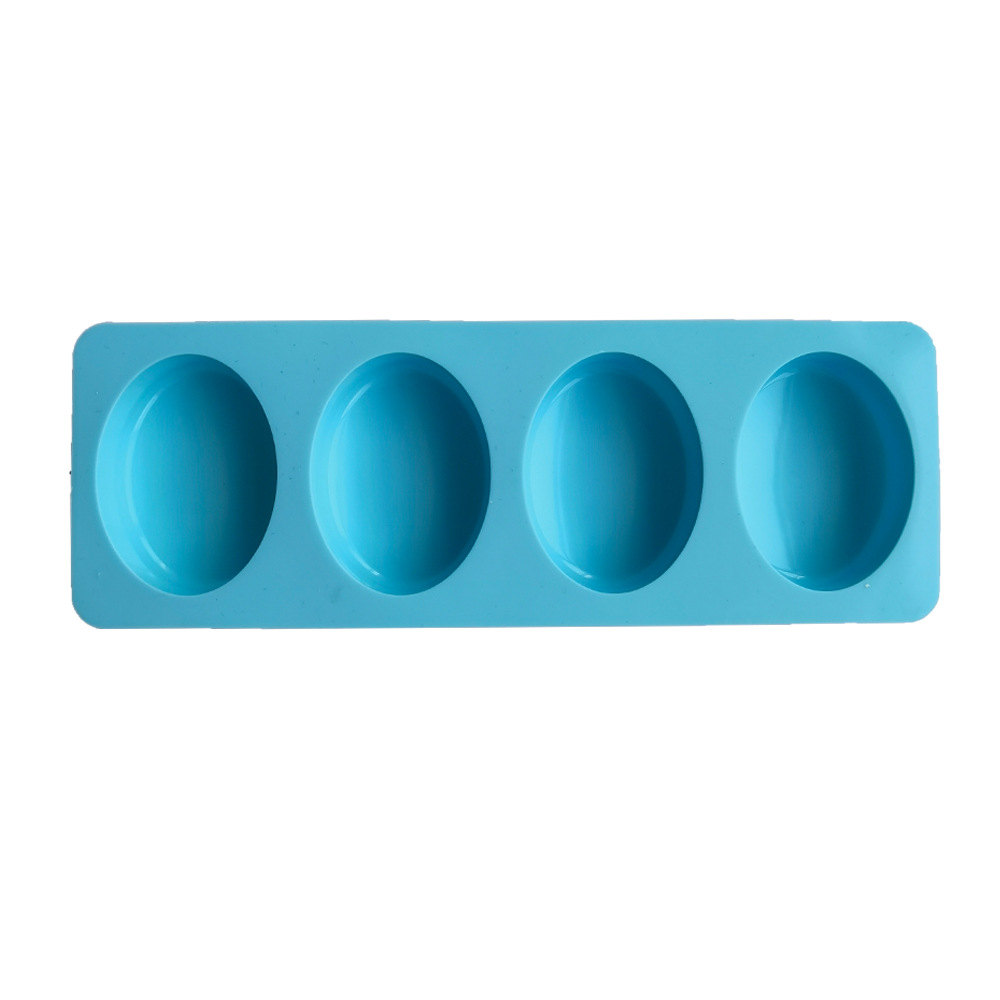4 Cavities Oval Handmade Soap  - Soap Making Art review and price
