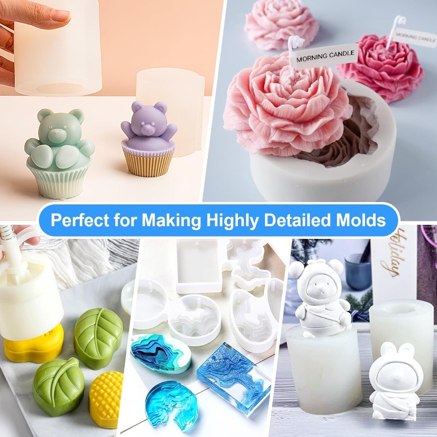 Silicone Mold Making Kit, 38.8 - Soap Making Material review and price